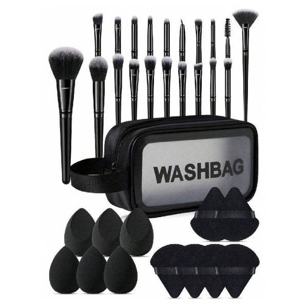 ست براش آرایشی 33 تکه مسافرتی واش بگ WASHBAG - Image 5