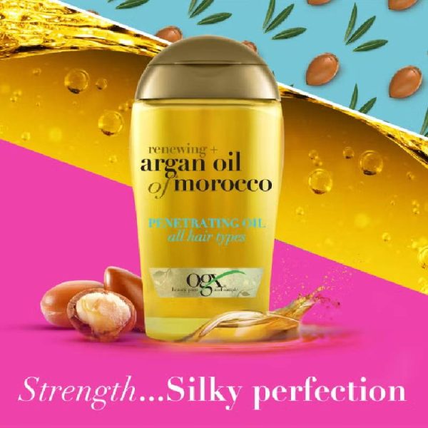 روغن موی آرگان  100% خالص و ارگانیک OGX حجم 100 میلی لیتر - Image 2