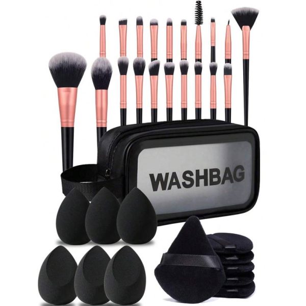 ست براش آرایشی 33 تکه مسافرتی واش بگ WASHBAG - Image 11