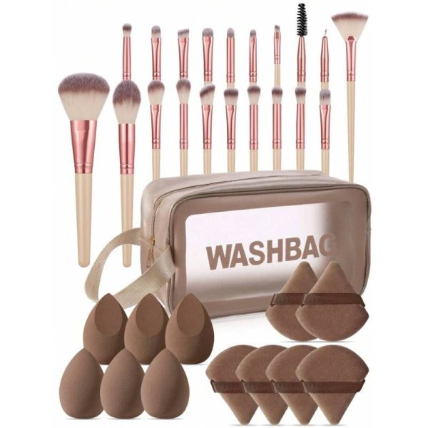 ست براش آرایشی 33 تکه مسافرتی واش بگ WASHBAG - Image 12
