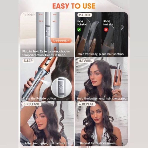 دستگاه فر کننده مو شیگلم SHEGLAM HAIR سایز 25 - Image 3