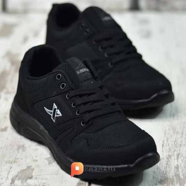 کفش کتانی  Unisex مدل Riccon مشکی