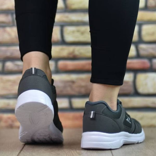 کفش کتانی  Unisex مدل Riccon طوسی سفید - Image 2
