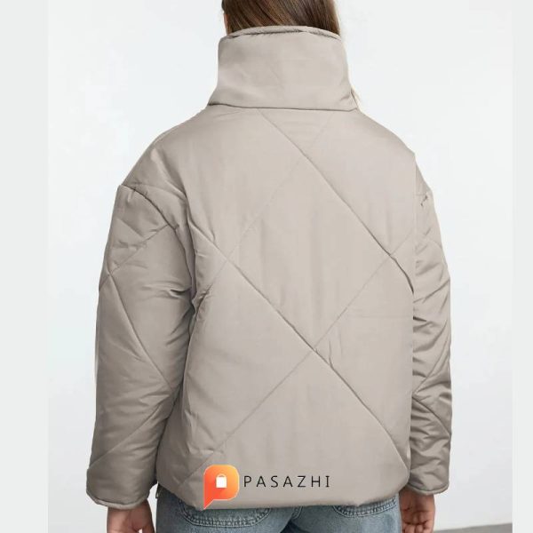 کاپشن ضدآب زنانه Trendyol Collection کرمی - Image 2