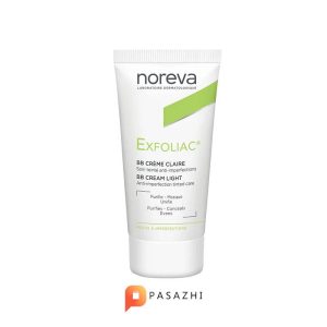 بی بی کرم ضد جوش نوروا Exfoliac (Claire Light) حجم 30 میلی لیتر