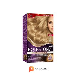 رنگ مو بلوند خاکستری روشن WELLA  شماره  8/1