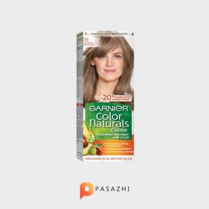 رنگ مو گارنیر  Garnier اصل بدون آمونیاک مدل رنگ مو بلوند خاکستری شماره  7.1