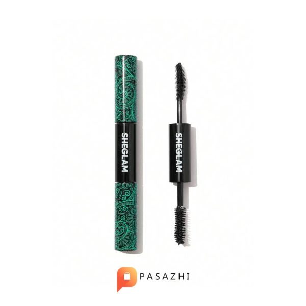 ریمل ضد آب دو سر بلند کننده و حجم دهنده شیگلم SHEGLAM مدل Waterproof mascara