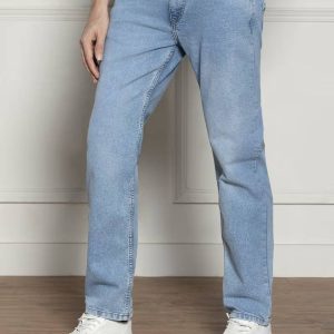 شلوار جین آبی روشن مردانه DENNIS LINGO مدل Relaxed Fit