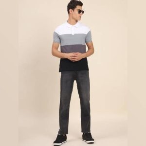 شلوار جین مشکی DENNIS LINGO مدل Slim Fit