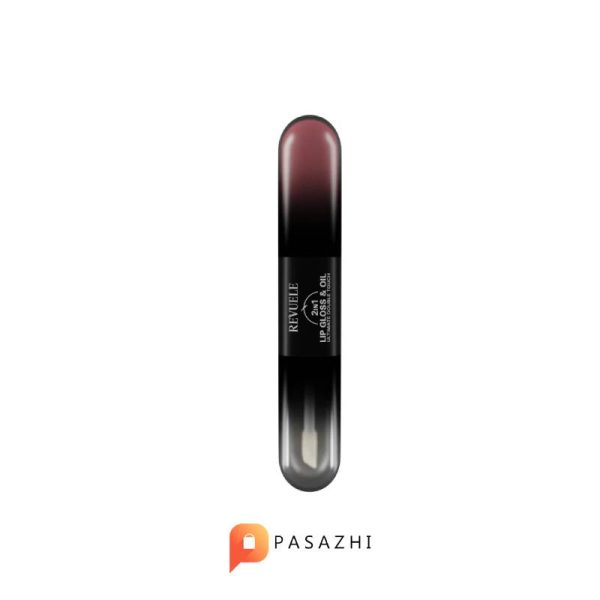لیپ گلاس Revuele مدل 2in1 Lip Gloss & Oil شماره 09