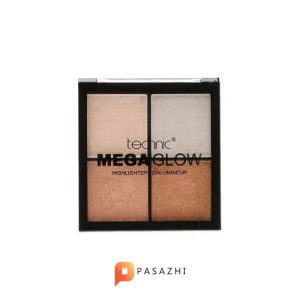 پالت هایلایتر مگا مات تکنیک technic دارای 4 رنگ