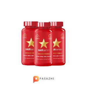پک 3 عددی کپسول تقویت کننده مو هیرتامین HAIRTAMIN