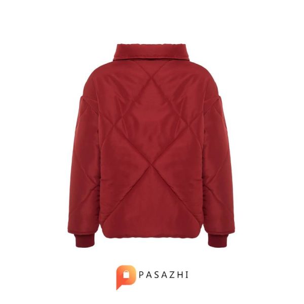 کاپشن ضدآب زنانه Trendyol Collection قرمز - Image 4