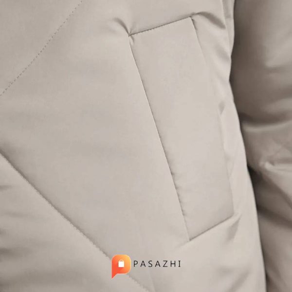 کاپشن ضدآب زنانه Trendyol Collection کرمی - Image 3
