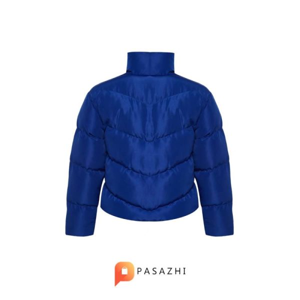 کاپشن پف دار ضدآب زنانه Trendyol Collection  آبی - Image 8