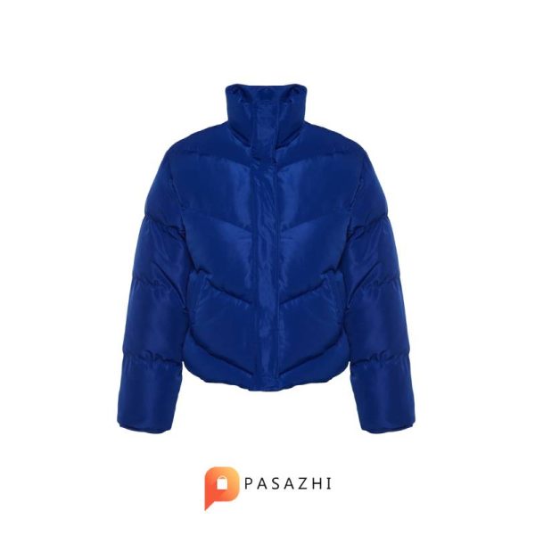 کاپشن پف دار ضدآب زنانه Trendyol Collection  آبی