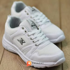 کفش کتانی  Unisex مدل Riccon سفید