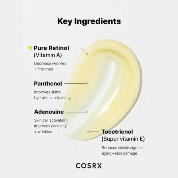 کرم ضد چروک رتینول Retinol کوزارکس COSRX حجم 20 میلی لیتر - Image 2