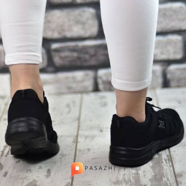 کفش کتانی  Unisex مدل Riccon مشکی - Image 3