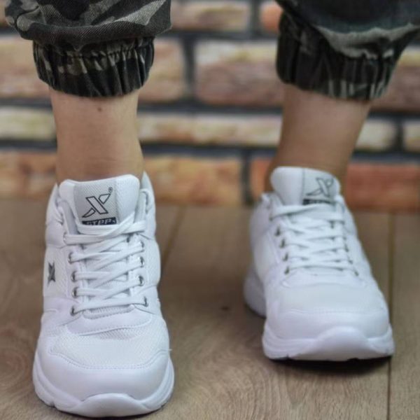 کفش کتانی  Unisex مدل Riccon سفید - Image 4