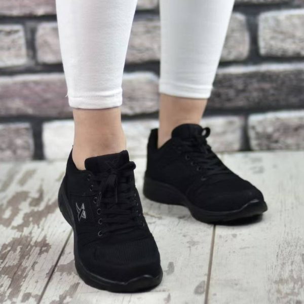 کفش کتانی  Unisex مدل Riccon مشکی - Image 4