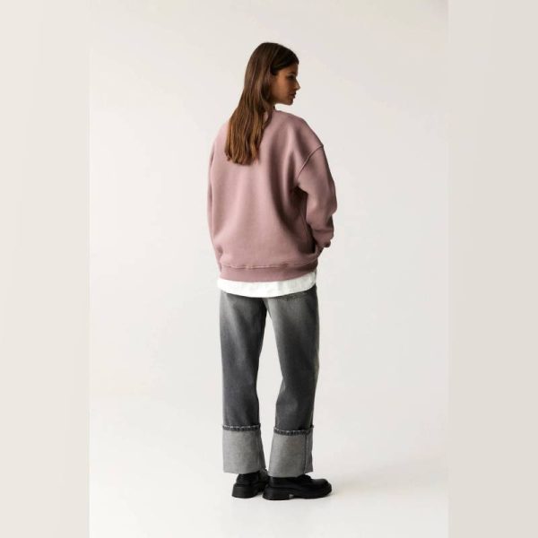 دورس Pull & Bear مدل Oversize صورتی کثیف - Image 2