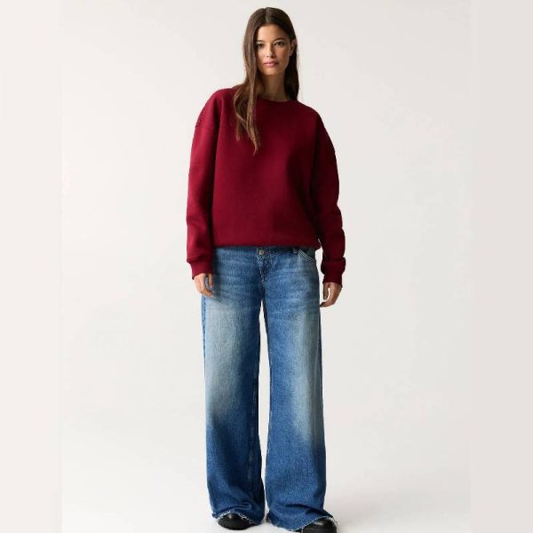 دورس Pull & Bear مدل Oversize قرمز - Image 3