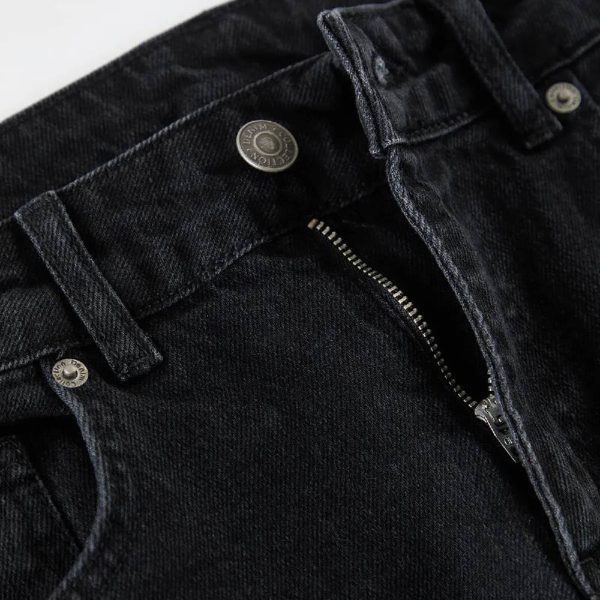 شلوار جین مردانه Trendyol Collection مدل Baggy Fit مشکی - Image 2