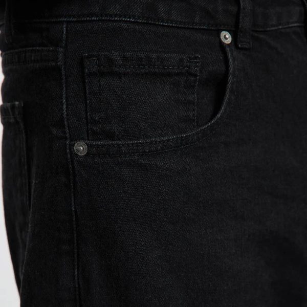 شلوار جین مردانه Trendyol Collection مدل Baggy Fit مشکی - Image 4