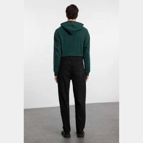 شلوار جین مردانه Trendyol Collection مدل Baggy Fit مشکی - Image 3