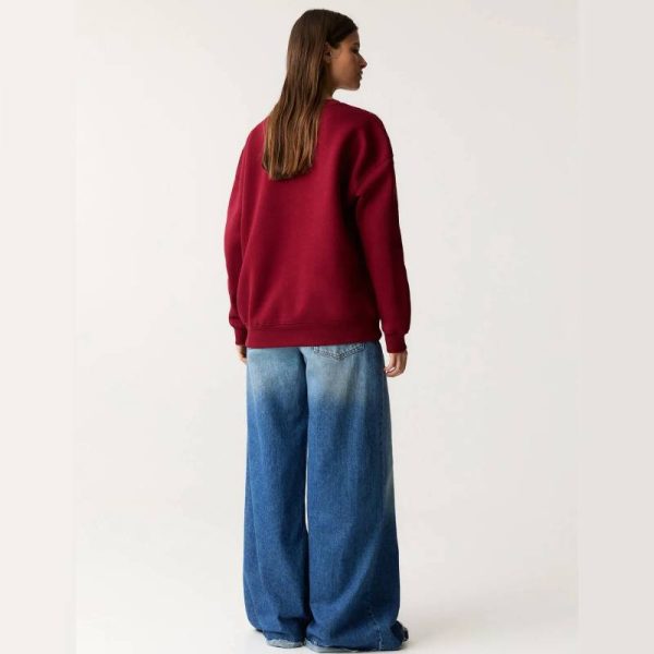 دورس Pull & Bear مدل Oversize قرمز - Image 4