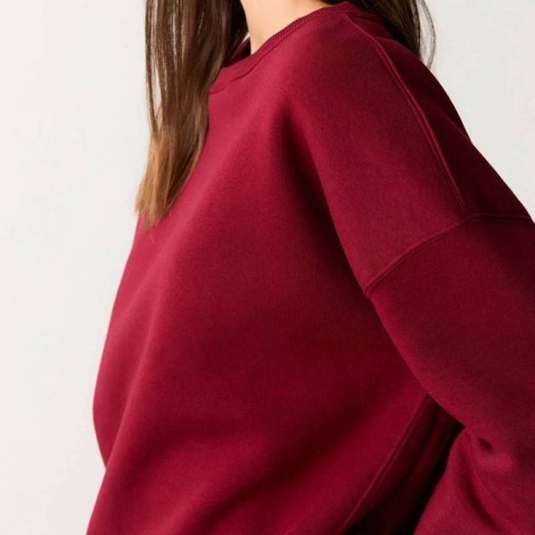 دورس Pull & Bear مدل Oversize قرمز - Image 5