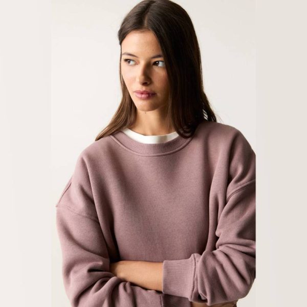 دورس Pull & Bear مدل Oversize صورتی کثیف - Image 5