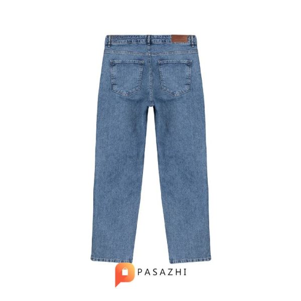 شلوار جین مردانه Trendyol Collection مدل Baggy Fit آبی تیره - Image 2