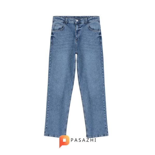 شلوار جین مردانه Trendyol Collection مدل Baggy Fit آبی تیره